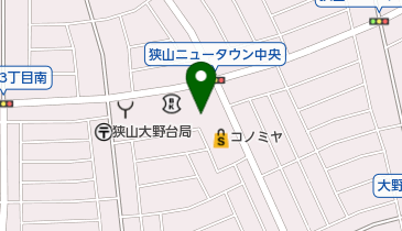 奏鍼灸整骨院の地図画像
