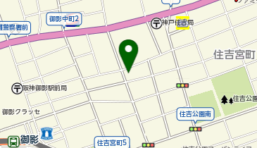 茶屋地区会館の地図画像