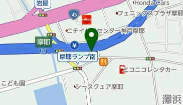 株式会社神戸河西運輸の地図画像