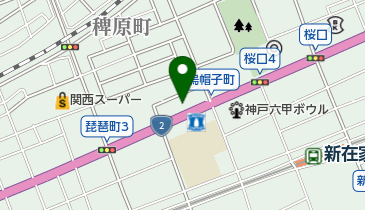 一井サイクルの地図画像