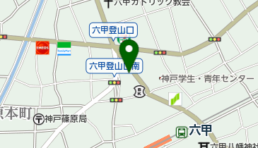 六甲写真室の地図画像