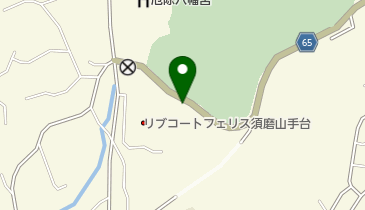 ダスキン高丸の地図画像