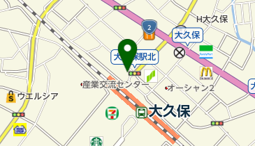 ネイル&アイラッシュサロンココクレールの地図画像
