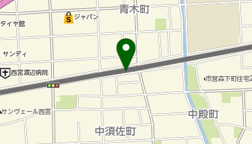 サンライズBの地図画像
