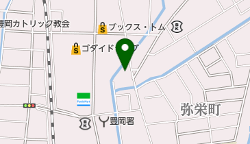 ふく福タクシー豊岡営業所の地図画像