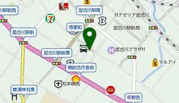 F.S.播磨西高等学院加古川校の地図画像