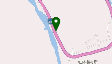 喫茶鮎の里の地図画像