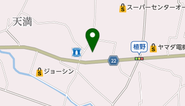 メガネのセキネの地図画像