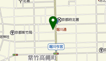 天王山卓球スクール北山店の地図画像