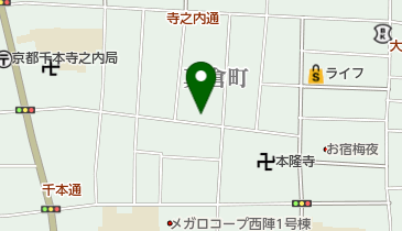 株式会社上嶋衣裳店の地図画像