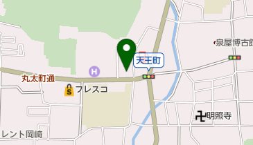 ペットサロンミルンの地図画像