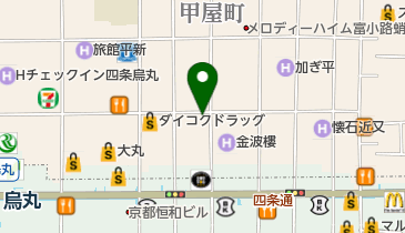 スヌーピー茶屋物販錦店の地図画像