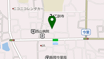 西向寺の地図画像