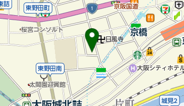 アイズプロフェッショナル京橋店の地図画像