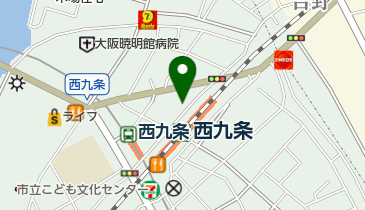 クロロフイル西九条美顔教室の地図画像