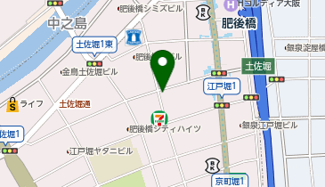 メガネのカツラの地図画像