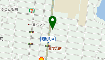 げんき動物病院の地図画像