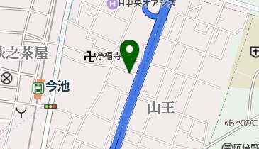 萩の家アパートの地図画像