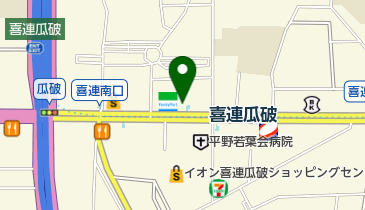 株式会社タウンホーム 喜連瓜破店の地図画像