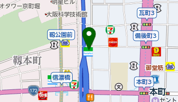 株式会社バートルの地図画像