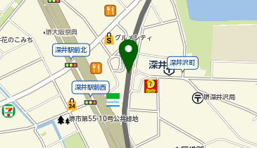 幸せのパンケーキ堺店の地図画像