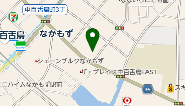 ties美容室の地図画像