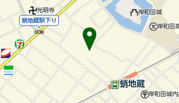 岸和田総合労働相談コーナーの地図画像