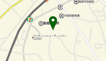 阪南市観光協会(一般社団法人)の地図画像