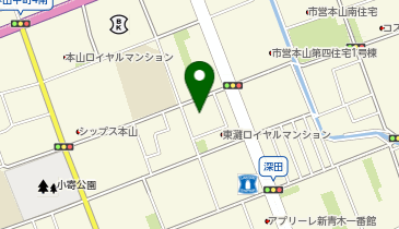 本山インドアテニススクールの地図画像