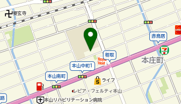 寝台自動車灘交通の地図画像