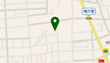 難波八幡神社の地図画像