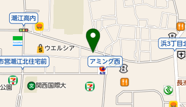 LUAU尼崎店の地図画像