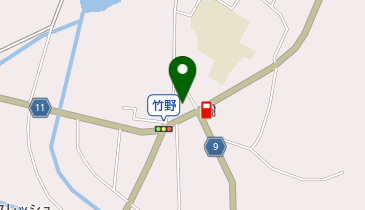 有限会社竹野石油の地図画像