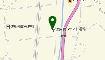 佐用消防署 庶務担当の地図画像