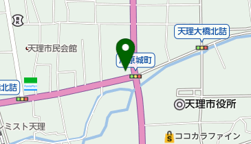 天理服部タクシーの地図画像