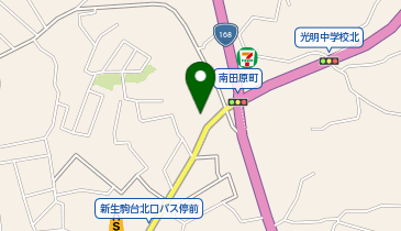 ボトルワールドOK生駒店の地図画像