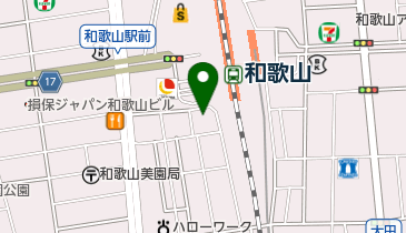 コーラルビューティークリニック和歌山院の地図画像