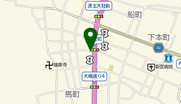 パティスリーラールの地図画像