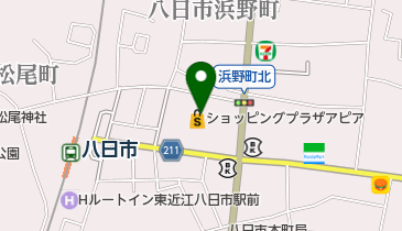 コンパス八日市店の地図画像