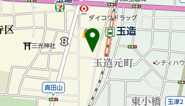 三寳薬局の地図画像