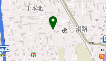 ベンテン薬品店の地図画像