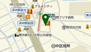 自転車置場とりしんの地図画像