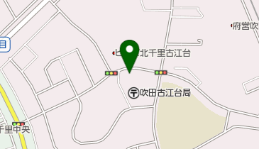 吹田古物商組合の地図画像