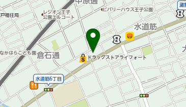 カラオケひばりの地図画像