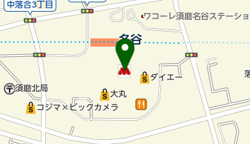 グランサックス須磨パティオの地図画像