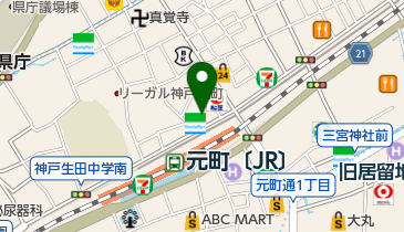 麻雀クラブヴィトンの地図画像