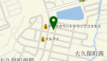 うね動物病院の地図画像