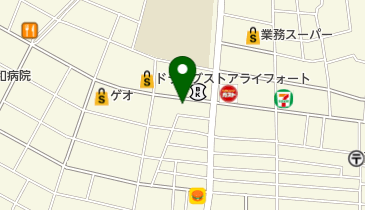 DOGサロンQooの地図画像