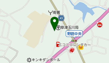 草津市立 玉川まちづくりセンターの地図画像