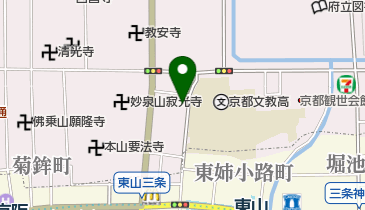 磯部きもの着付教室の地図画像